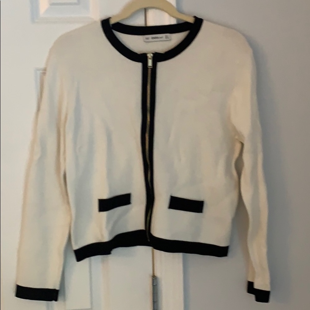Zara Zippered cardigan